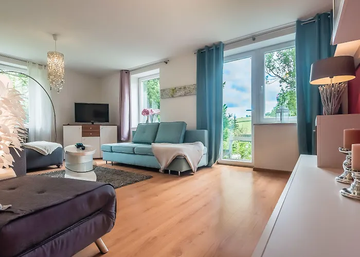 アパート Apartmenthaus Am Erlbach